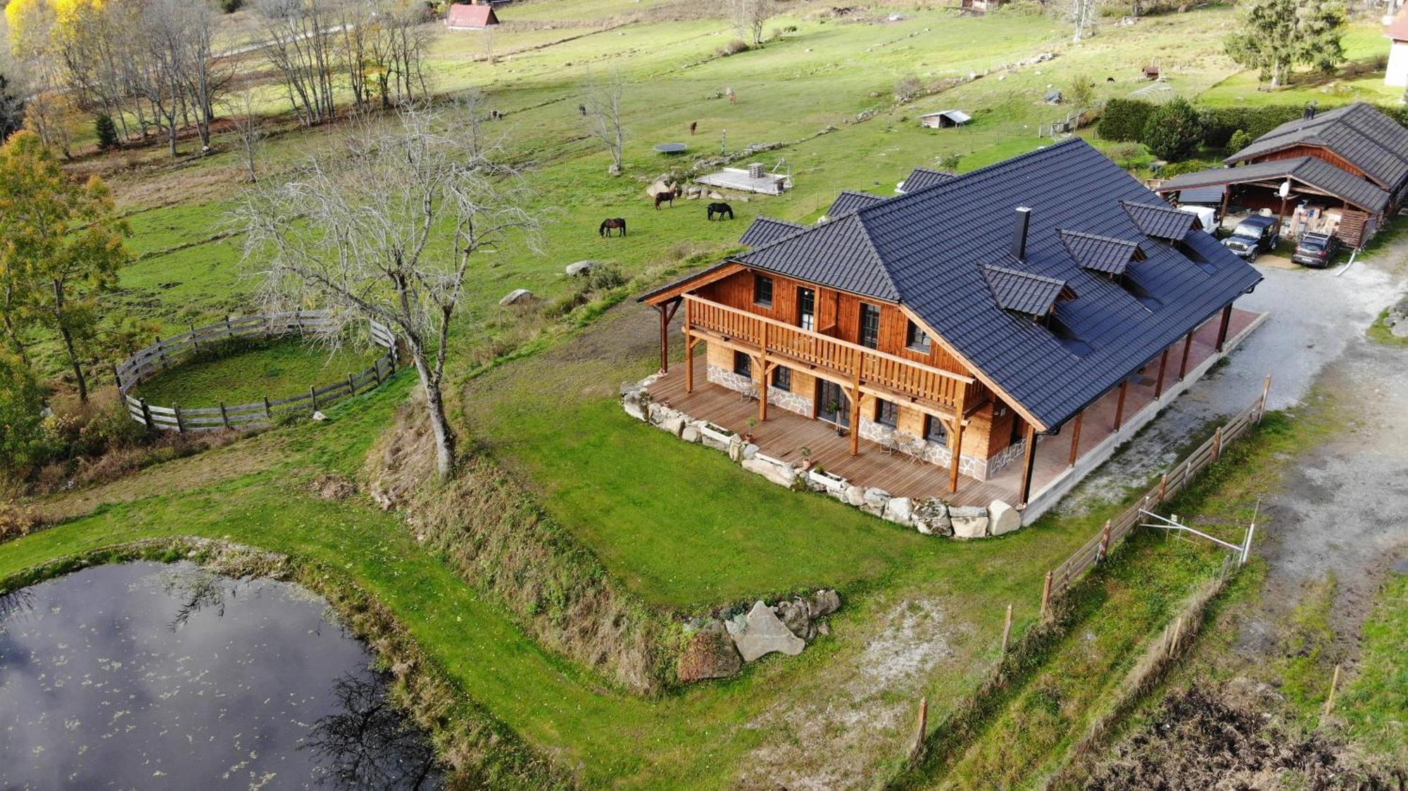 Penzion Farma Zleby Ceske Zleby Buitenkant foto